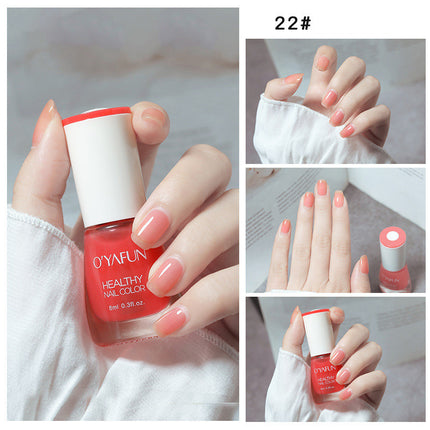 Vernis à ongles longue durée à séchage rapide 40 couleurs