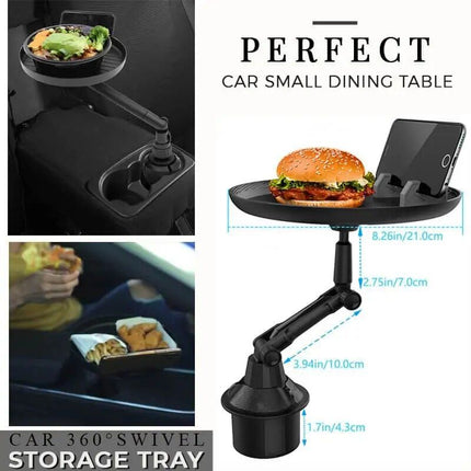 360° Swivel Car Storage Tray with Phone Slot - Wnkrs