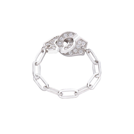 Sterling Silver Handcuff Ring - Wnkrs