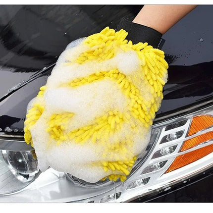 Waterproof Microfiber Chenille Car Wash Glove - Wnkrs