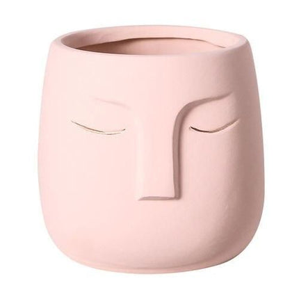 Charming European Style Ceramic Head Vase - Wnkrs