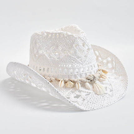 Summer Hand Woven Straw Hat for Women