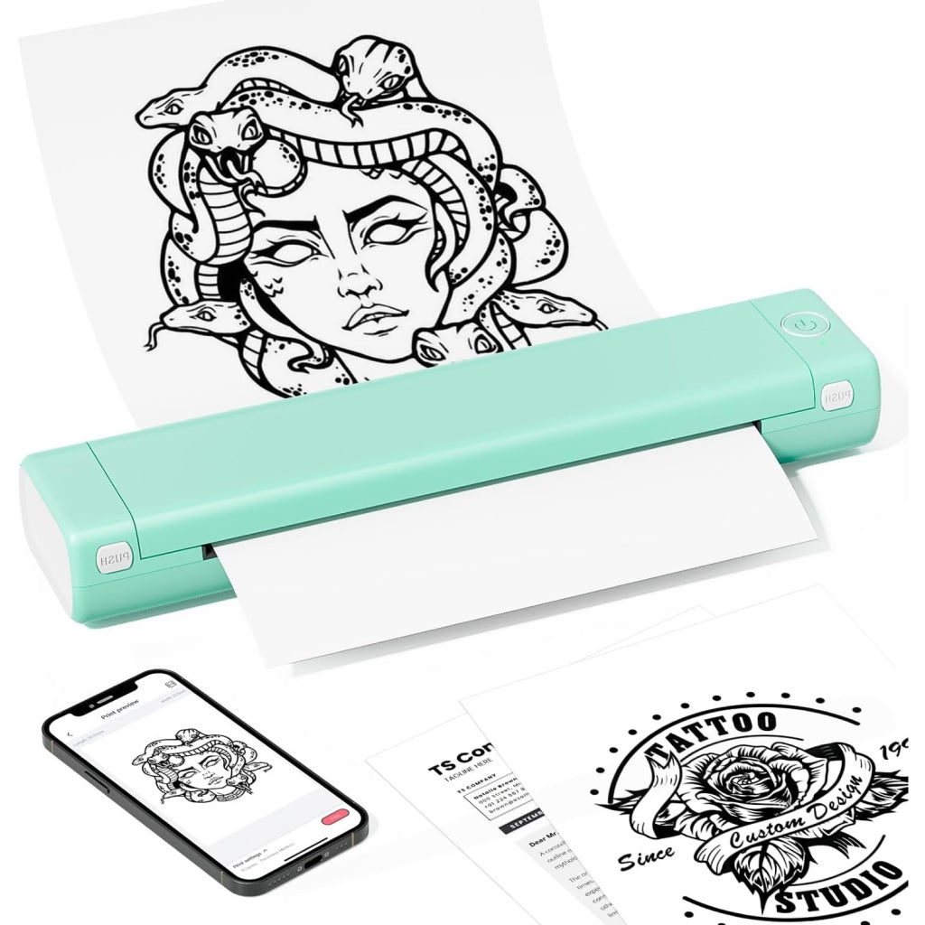 Wireless Tattoo Transfer Stencil Printer
