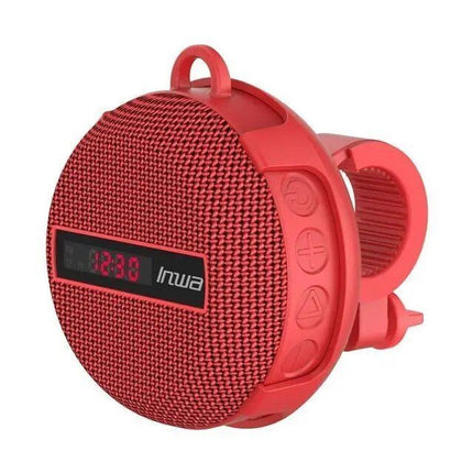 High-Power 8W Outdoor Bicycle Bluetooth Speaker with LED Display, IPX7 Waterproof & Long Battery Life - Wnkrs