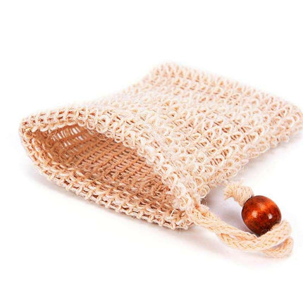 Pochette de rangement pour savon en sisal écologique