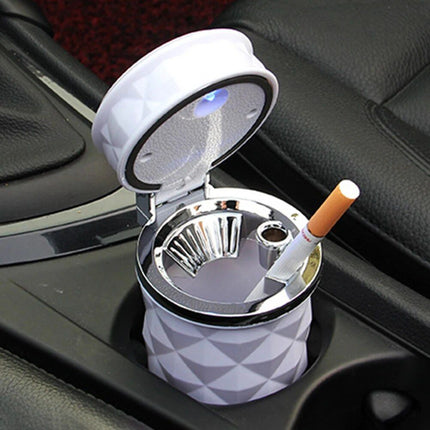 LED-Lit Portable Car Ashtray with Smoke Extractor - Wnkrs