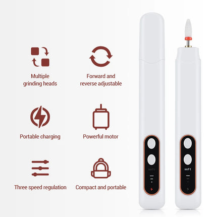 Polisseuse et perceuse à ongles électrique professionnelle