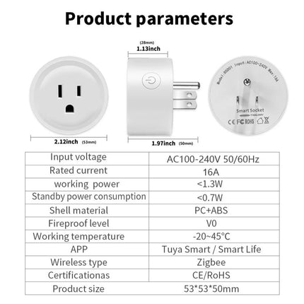 Smart Plug with Power Monitoring & WiFi Control