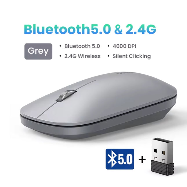 Dual-Mode Wireless Bluetooth Mouse