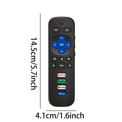 Lot de 2 télécommandes de remplacement pour Roku Smart TV