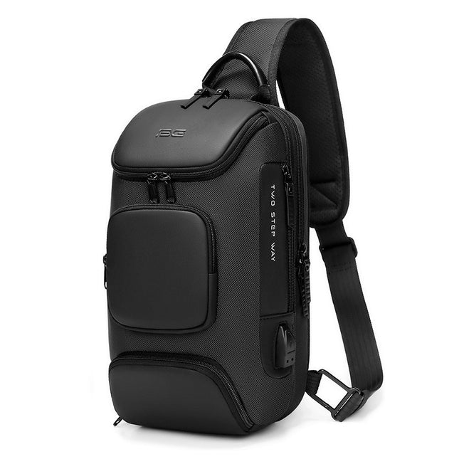 Bolso de hombro de estilo mecánico para hombres, práctico para negocios