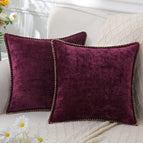 18x18inch(45x45cm) / Burgundy (1pc)