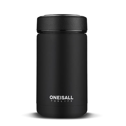 ONE IS ALL Men Gift Bottles 400ml Insulated Cup 304 Stainless Steel Mug Water Bottle Vacuum Flask Coffee Wine Mug - Wnkrs