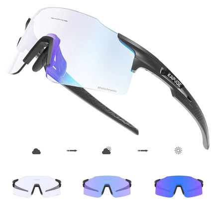 Photochromic UV400 Cycling Sunglasses for Men and Women - Wnkrs