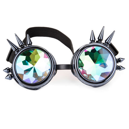 Kaleidoscope Design Rainbow Party Sunglasses - Wnkrs