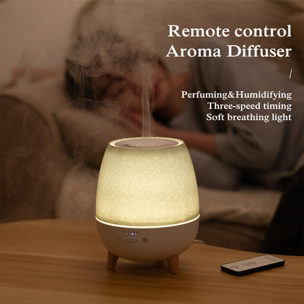 24V Essential Oil Diffuser with Warm LED Night Lamp & Ultrasonic Humidifier