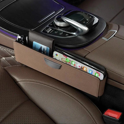 Luxe Car Seat Gap Filler & Organizer - Wnkrs