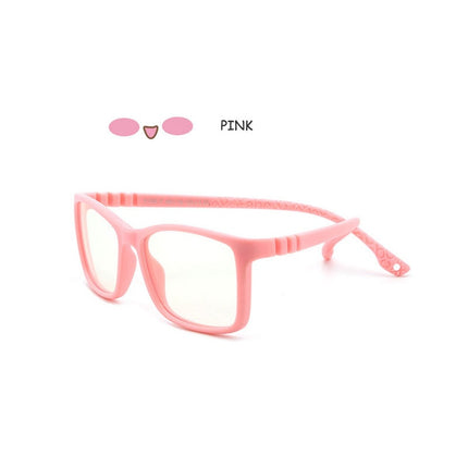 Kids Anti-Blue Light Flexible Soft Eyeglasses - Wnkrs