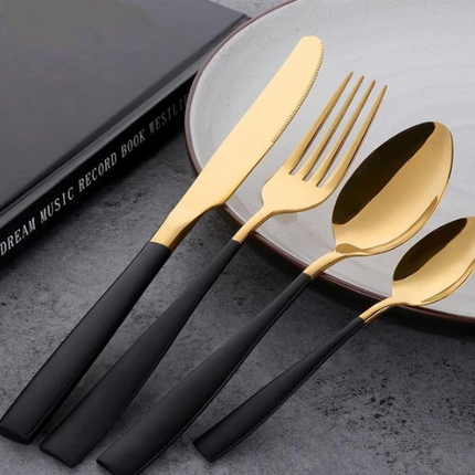 Four-piece Stainless Steel Cutlery - Wnkrs