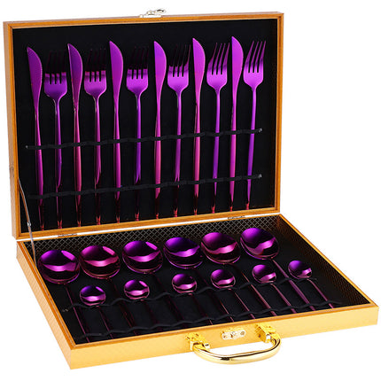 24pcs Luxury Cutlery Set - Wnkrs