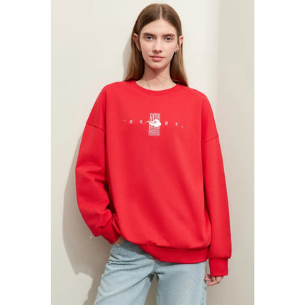 Pull brodé minimaliste pour femme