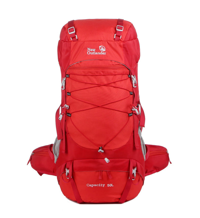 Mochila para exteriores, montañismo, bolsa de nailon de gran capacidad para viajes, acampada, senderismo y escalada