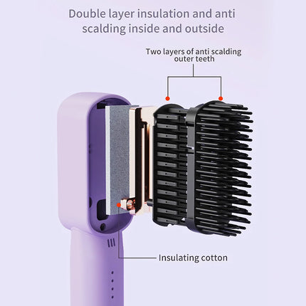 Portable Heating Comb Straightener