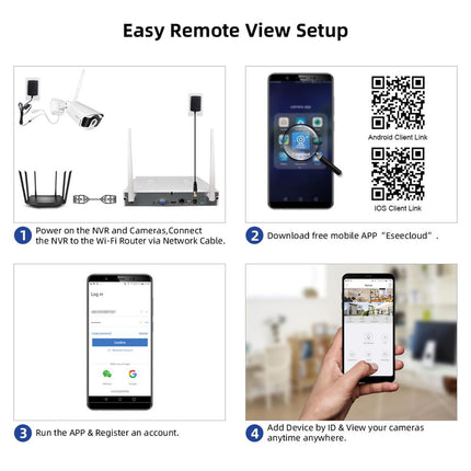 10-Channel NVR with 3MP Resolution and H.265