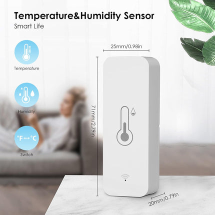 Sensor de temperatura y humedad inteligente por WiFi