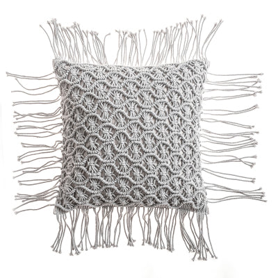 Hand-woven Cotton Thread Cushion Cover - Wnkrs