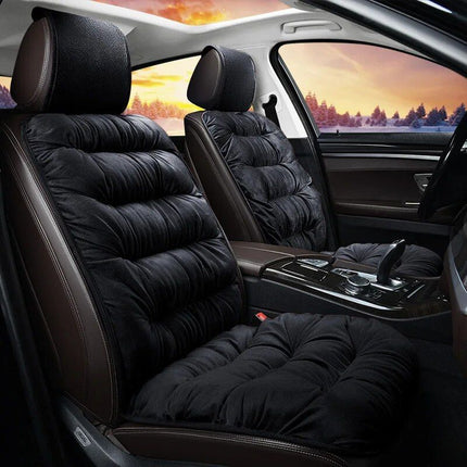 All-Season Plush Fleece Car Seat Cushion - Wnkrs