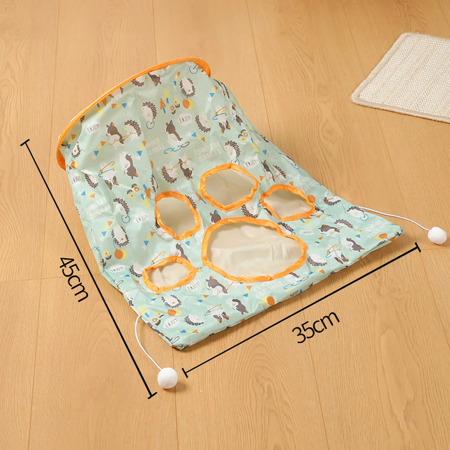 Madden Teasing Cat Sticks & Tunnel – Jouets interactifs pour chats pour soulager l'ennui