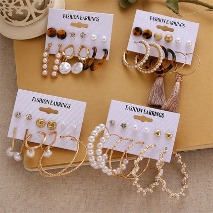 Women's Stylish Earrings Set - Wnkrs