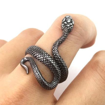 Women's Snake Shaped Adjustable Ring - Wnkrs