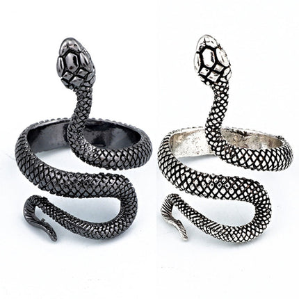 Women's Snake Shaped Adjustable Ring - Wnkrs