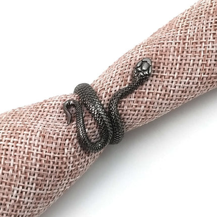 Women's Snake Shaped Adjustable Ring - Wnkrs