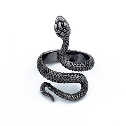 Women's Snake Shaped Adjustable Ring - Wnkrs