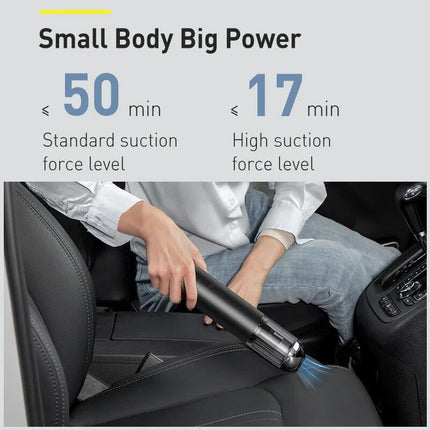 Powerful Wireless Car Vacuum Cleaner with LED Light - Wnkrs