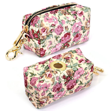 Bolsa para perros multifunción con estampado de flores