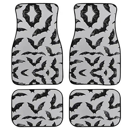 Red Rose Printed All-Weather Car Floor Mats (Set of 4) - Wnkrs