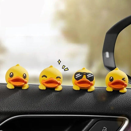 Cute Yellow Duck Car Decoration - Wnkrs