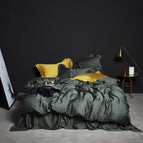 Dark green4 pillows