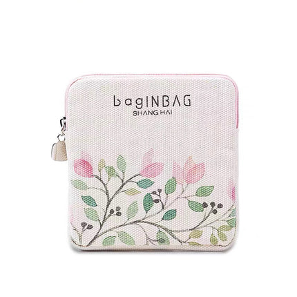 Mini bolsa portátil para compresas higiénicas