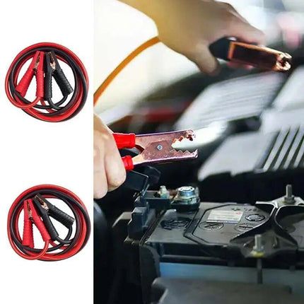 Heavy Duty Jumper Cables - Quick Connect Battery Booster Jump Leads for Cars, Vans, and Trucks - Wnkrs