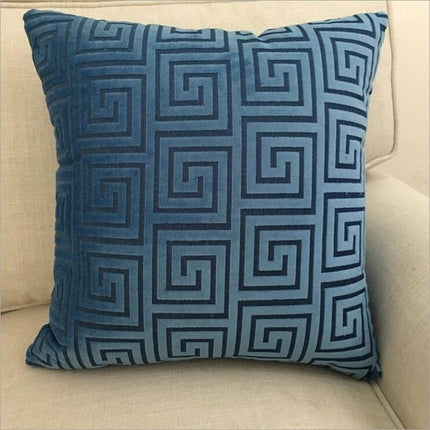 Home Decorative Sofa Throw Pillows Flannel Cushion Cover - Wnkrs