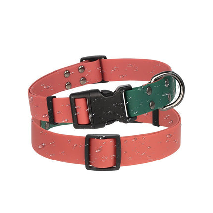 Collar de PVC impermeable para perros