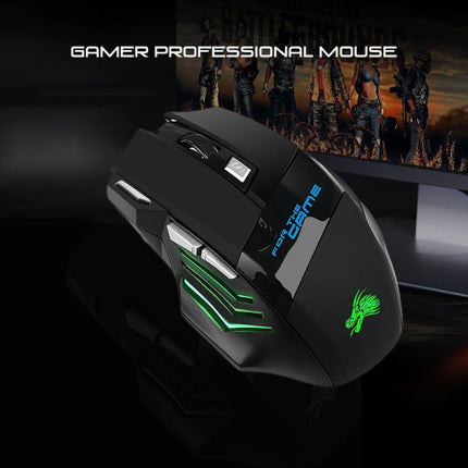 Wired RGB Backlit Gaming & Office Keyboard Mouse Set