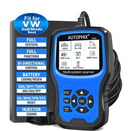 OBD2 Full System Diagnostic Scanner for Volkswagen Group Vehicles - Wnkrs