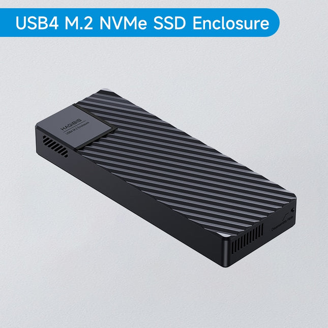 Carcasa para SSD M.2 NVMe USB4 de 40 Gbps