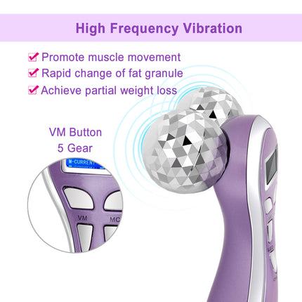 Masseur facial à vibrations micro-courant 4D